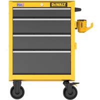 Heavy-Duty Rolling Tool Chest, 4 Drawers, 26" W x Yellow Infinity Industrial Services Inc.