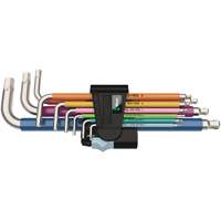 3950/9 Hex-Plus Multicolour Stainless 1 L-Key Set, 9 Pcs., Metric Infinity Industrial Services Inc.