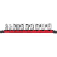 SAE Sockets with Four Flat Sides, 10 Pcs, 3/8" Drive Size Infinity Industrial Services Inc.