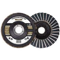 POWERBLEND NF Flap Disc, 4-1/2" x 7/8", Type 29, Z60 Grit, Zirconia Alumina Infinity Industrial Services Inc.