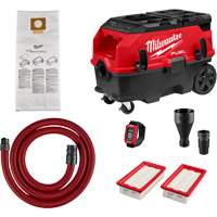 M18 FUEL 9 Gallon Dual Battery Dust Extractor with PACKOUT Compatibility and VACLINK Kit, 27-3/4" x 19" Infinity Industrial Services Inc.