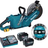 40Vmax XGT Brushless Power Cutter with 8.0Ah Batteries Kit, 9", 40 V Infinity Industrial Services Inc.