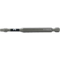 Impactech&reg; Power Bit, Square, #3 Tip, 1/4" Drive Size, 6" Length Infinity Industrial Services Inc.