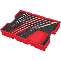 SAE Wrench Set with Tray for PACKOUT Drawers, Ratcheting Combination, 15 Pieces, Imperial Infinity Industrial Services Inc.