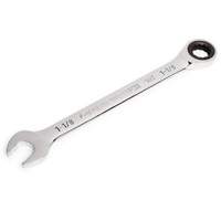 90-Tooth Ratcheting Combination Wrench, 12 Point, 1-1/8", Chrome Finish Infinity Industrial Services Inc.