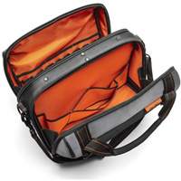 Sac ouvert de 17" pour outils d'ouvrier, Polyester, 3 pochettes, Noir/Gris/Orange Infinity Industrial Services Inc.