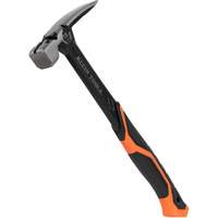 Steel Claw Hammer, 18 oz., Solid Steel Handle, 15" L Infinity Industrial Services Inc.