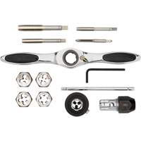 Jeu de tarauds et fili&egrave;res SAE &agrave; cliquet, 13 Morcea Infinity Industrial Services Inc.