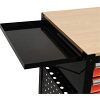 Utility Cart, 4 Drawers, Black/Orange Infinity Industrial Services Inc.