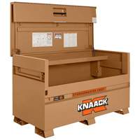 Model 69 Piano Box with Padlock, 60" W x 30" D x 34-1/4" H, Tan Infinity Industrial Services Inc.