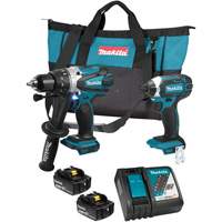 LXT Cordless Impact Driver & Hammer Drill/Driver Combo Kit, Lithium-Ion, 18 V Infinity Industrial Services Inc.