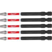 SHOCKWAVE Impact Recess Power Bits, Square, 2 Tip, 3-1/2" Length Infinity Industrial Services Inc.