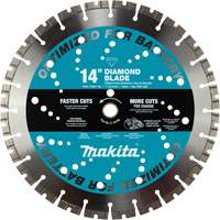 General Purpose Thin Kerf Diamond Blade, 14", Brick/Concrete/Stone Use Infinity Industrial Services Inc.