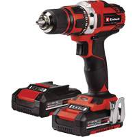 Cordless Drill/Driver Kit, Lithium-Ion, 18 V, 1/2" Chuck, 354 in-lbs Torque Infinity Industrial Services Inc.