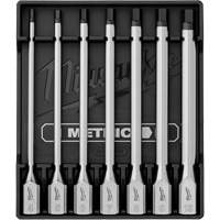 Long Metric Bit Socket Set, Hex, 3/8" Drive, 7 Pcs Infinity Industrial Services Inc.