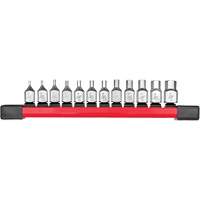 Long SAE Bit Socket Set, Hex, 1/4" Drive, 12 Pcs Infinity Industrial Services Inc.