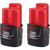 M12 REDLITHIUM CP2.0 Compact Batteries, Lithium-Ion, 12 V, 2 Ah Infinity Industrial Services Inc.