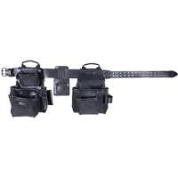 Ensemble de tabliers robustes Phantom 4 morceaux, Cuir, Noir Infinity Industrial Services Inc.