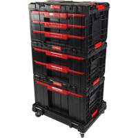 Socle roulant Arx avec jeu de roulettes pivotantes 4 mcx, 23-1/10" x 15" x 22-1/2", Noir Infinity Industrial Services Inc.