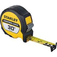 CONTROL-LOCK Tape Measure, 25 mm x 30', Imperial Graduations Infinity Industrial Services Inc.