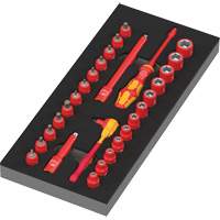 Insert en mousse pour jeu avec cliquet 8007 A VDE Zyklop VDE 1, 1000 V, 30 M Infinity Industrial Services Inc.