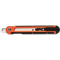 9mm Snap Off Blade Retractable Knife, Steel, Plastic Handle Infinity Industrial Services Inc.