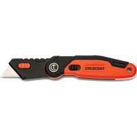 Folding Utility Knife, 1" Blade, Steel Blade, Aluminum Handle Infinity Industrial Services Inc.