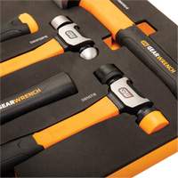 Jeu de marteaux mixtes dans un plateau de rangement en mousse, 5 morcea Infinity Industrial Services Inc.