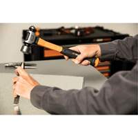 Marteau &agrave; panne ronde, Poids de la t&ecirc;te 32 oz, Face Ordinaire/Poli, Prise Fibre de verre Infinity Industrial Services Inc.