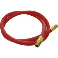 Tuyau de raccordement pour d&eacute;vidoir de tuyau, Air, Caoutchouc EDPM, 1/2" dia. x 5', 300 psi, 1/2 NPT Infinity Industrial Services Inc.