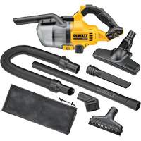 Cordless Dry Hand Vacuum, 20 V, 0.18 gal. Capacity Infinity Industrial Services Inc.