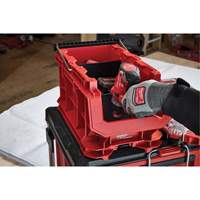Bac compact PACKOUT, 15-1/2" x 9-1/2" x 8-3/4", Noir/Rouge Infinity Industrial Services Inc.
