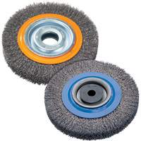 Brosse rotative, 8" dia., Fils 0,118", Arbre 1-1/4" Infinity Industrial Services Inc.