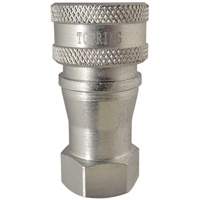 RACCORD HYDRAULIQUE FERMETURE 2 VOIES,3/4NPT,ACI, Laiton/Acier inoxydable Infinity Industrial Services Inc.