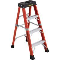 Industrial Extra Heavy-Duty Stepladders (6800 AA Series), 4', Fibreglass, 375 lbs. Capacity, Type 1AA Infinity Industrial Services Inc.