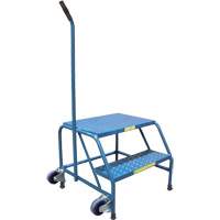 Escabeaux roulants Tilt-N-Roll, 2 marche(s), 24" l x 29" la x 19" h, Capacit&eacute; 300 lb Infinity Industrial Services Inc.