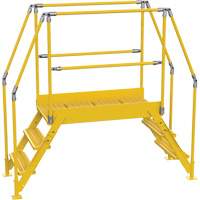 Crossover Ladder, 90-1/2" Overall Span, 30" H x 60" D, 24" Step Width Infinity Industrial Services Inc.