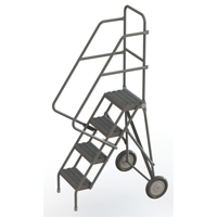 Rolling Ladder, 4 Steps, Serrated, 40" High Infinity Industrial Services Inc.