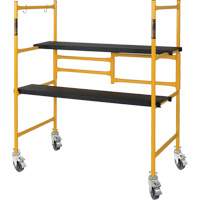 Jobsite Series 4' Basic Mini Scaffold Kit, Steel Frame, 41" D x 45-3/4" H Infinity Industrial Services Inc.
