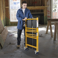 Jobsite Series 4' Basic Mini Scaffold Kit, Steel Frame, 41" D x 45-3/4" H Infinity Industrial Services Inc.