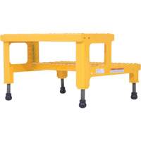 Plate-forme ajustable Step-Mate, 2 marche(s), 23-13/16" la x 22-7/8" lo x 15-1/4" h, Capacit&eacute; 500 lb Infinity Industrial Services Inc.