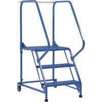 Maintenance Ladder, 3 Steps, 23-9/16" Step Width, 30" Platform Height, Steel Infinity Industrial Services Inc.