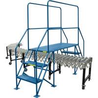 Crossover Ladder, 35-1/2" Overall Span, 31-1/2" H x 22" D, 22" Step Width Infinity Industrial Services Inc.