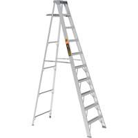 Step Ladder with Paint Tray, 10', Aluminum, 225 lbs. Capacity, Type 2 Infinity Industrial Services Inc.
