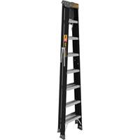 Step Ladder with Paint Tray, 8', Fibreglass, 250 lbs. Capacity, Type 1 Infinity Industrial Services Inc.
