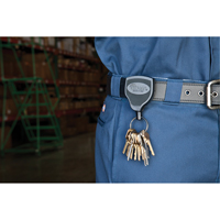 Super48 Key Chains, Polycarbonate, 48" Cable, Belt Clip Attachment Infinity Industrial Services Inc.