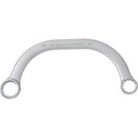 Box End Wrench, 12 Point, 5/8" x 3/4", 15° Offset, Plain Finish Infinity Industrial Services Inc.