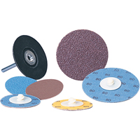 Disque &agrave; changement rapide Standard Abrasives, 2" dia., Grain 36, Oxyde d'aluminium Infinity Industrial Services Inc.