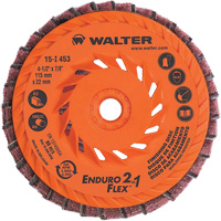 Enduro-Flex 2-in-1 Flap Disc, 4-1/2" x 5/8"-11, 80 Grit, Ceramic Infinity Industrial Services Inc.