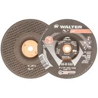 Disque de meulage et tronçonnage HP, 6" x 1/4", Arbre 5/8"-11, Oxyde d'aluminium, Type 27 Infinity Industrial Services Inc.